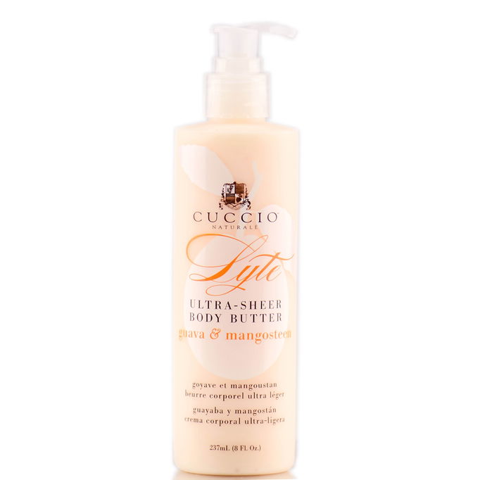 Cuccio Lyte Ultra Sheer Body Butter - Guava & Mangosteen