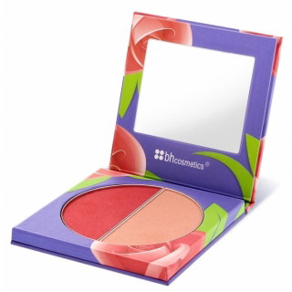 bhc38-rose - BH Cosmetics Floral Blush Duos-image1