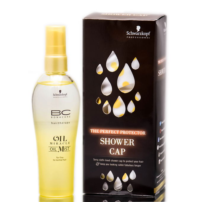 Schwarzkopf BC Oil Miracle Mist For Fine to Normal Hair Retail Kit