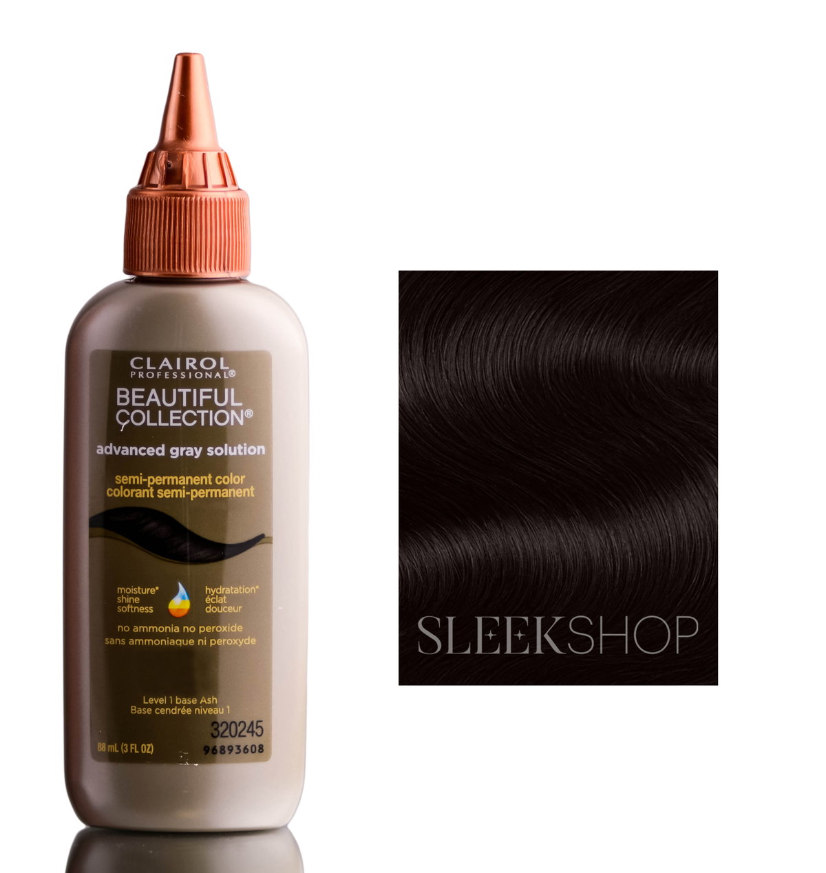 cla24-1a - Clairol Professional Beautiful Collection Semi Permanent Color - Advanced Gray Solution-image1