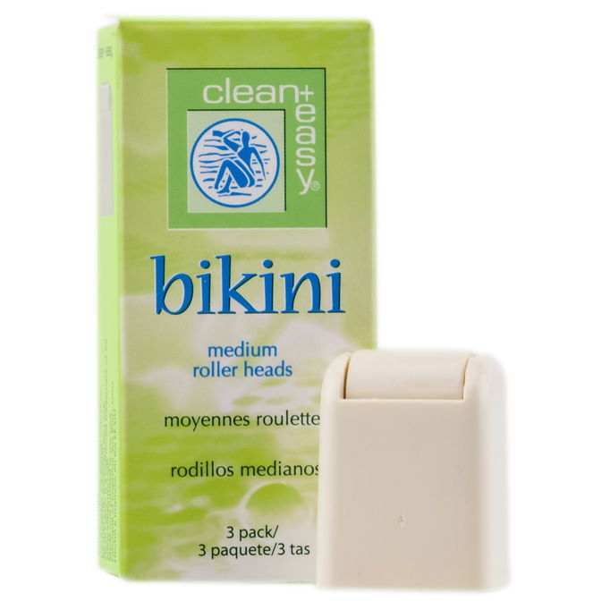 Clean+ Easy Bikini Medium Roller Heads