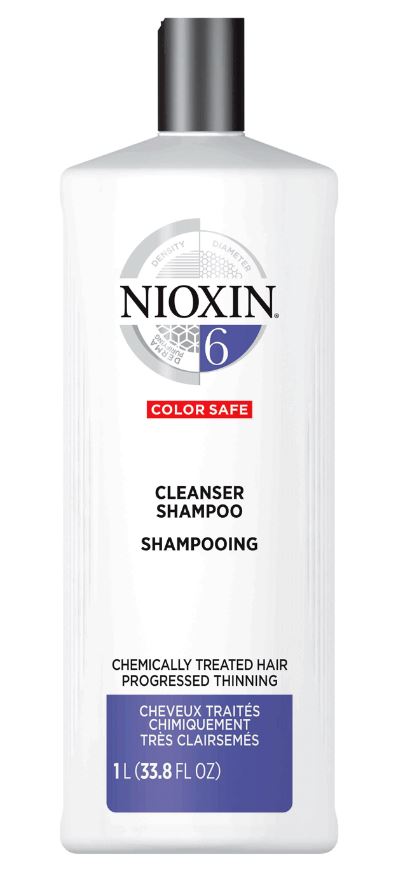 Nioxin System 6 Cleanser for medium to coarse hair