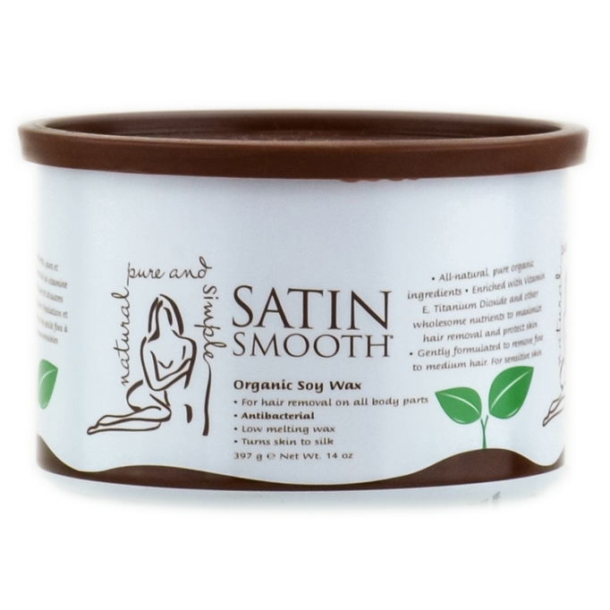 Satin Smooth Natural Pure and Simple Wax