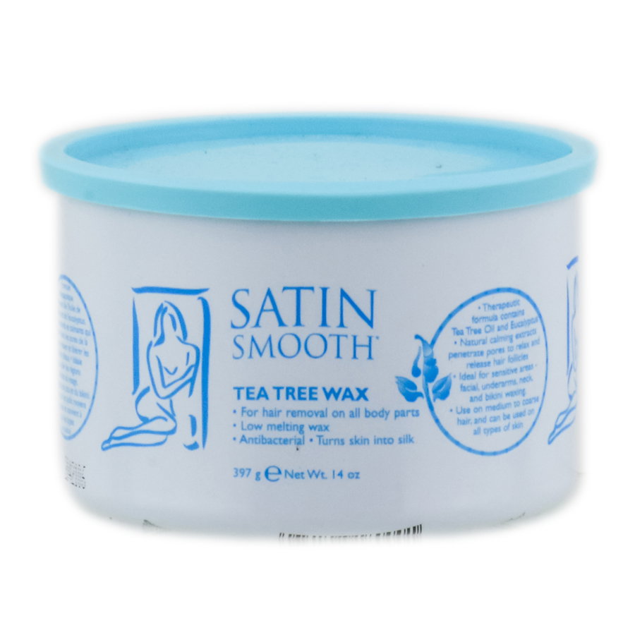sst01-tea-tree-wax - Satin Smooth Natural Pure and Simple Wax-image1