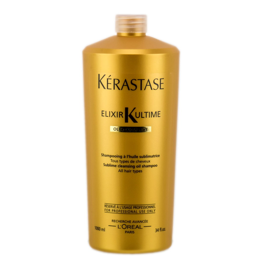kse16-34-oz - Kerastase Elixir Ultime Sublime Cleansing Oil Shampoo-image1