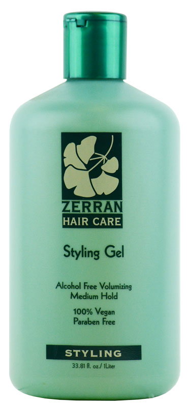 10616-32-oz - Zerran Styling Gel - Alcohol Free Volumizing Medium Hold-image1