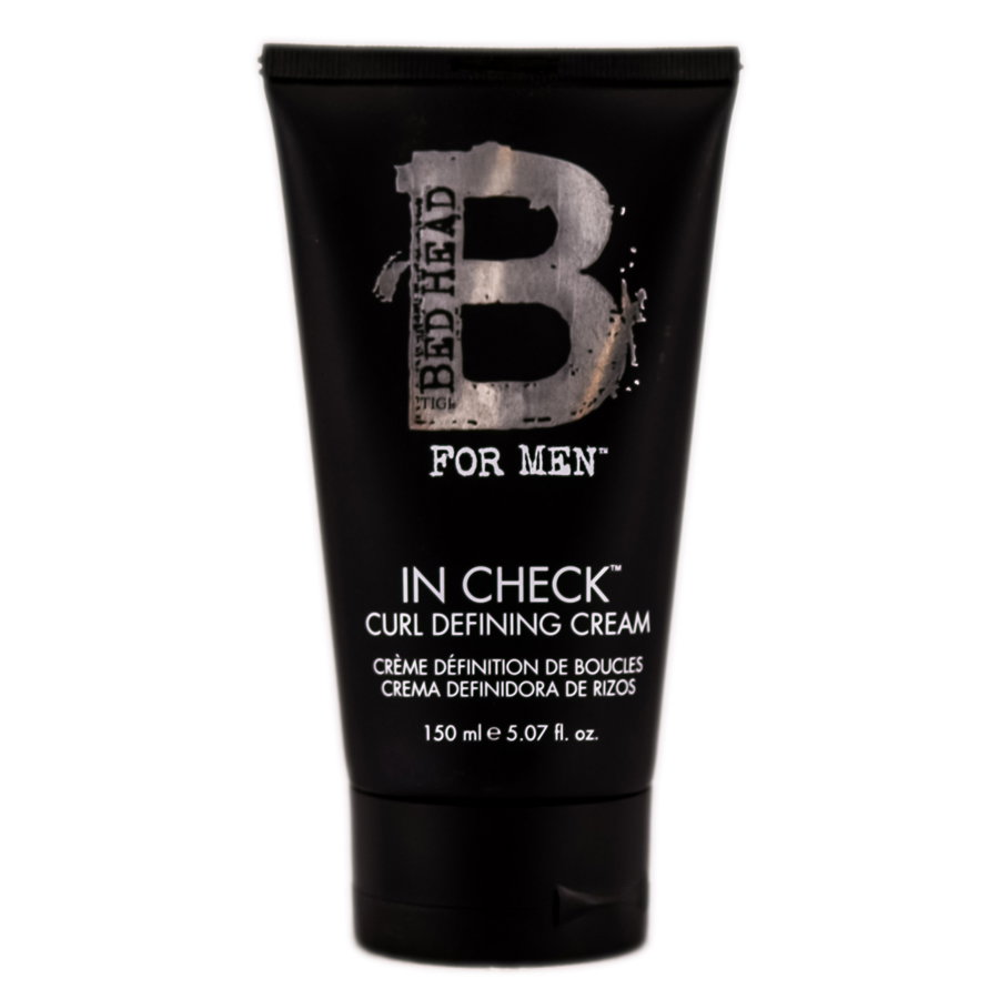 14310-5-07-oz - Tigi Bed Head for Men - In Check Curl Defining Cream-image1 14310-5-07-oz - Tigi Bed Head for Men - In Check Curl Defining Cream-image1