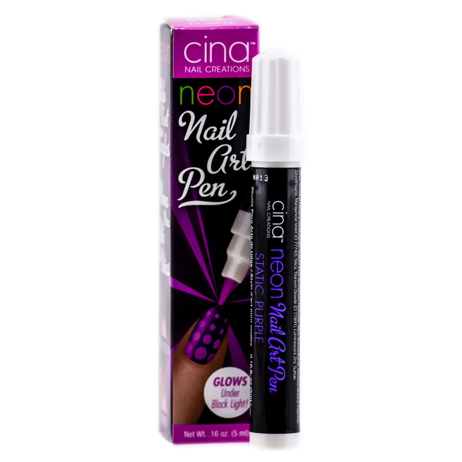 cin02-neon-purple - Cinapro Nail Creations - Nail Art Pen-image1 cin02-neon-purple - Cinapro Nail Creations - Nail Art Pen-image1