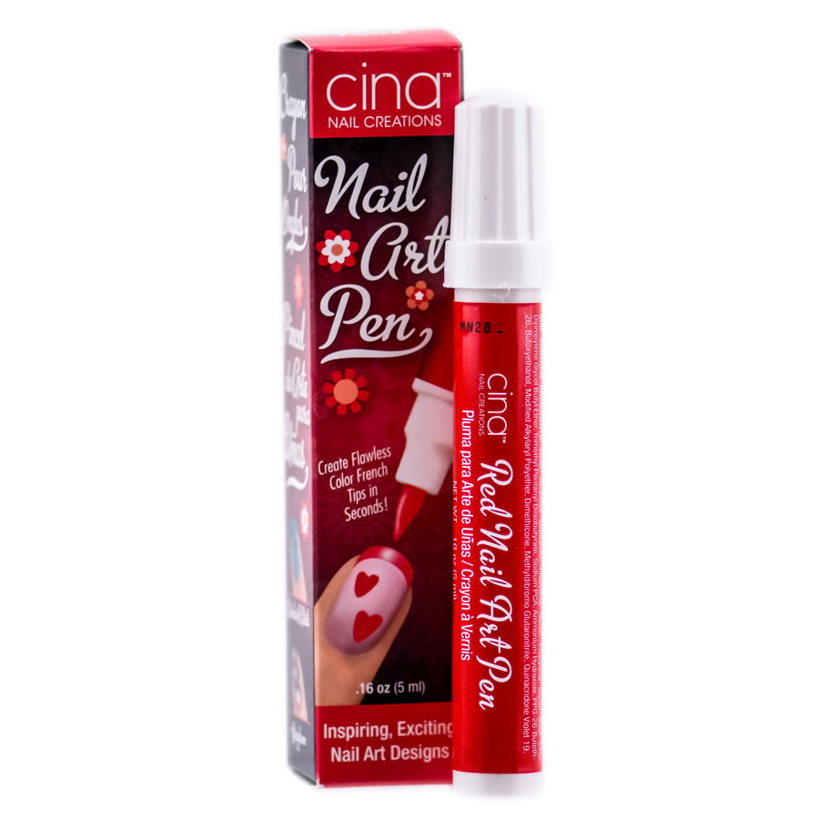 cin02-red - Cinapro Nail Creations - Nail Art Pen-image1 cin02-red - Cinapro Nail Creations - Nail Art Pen-image1