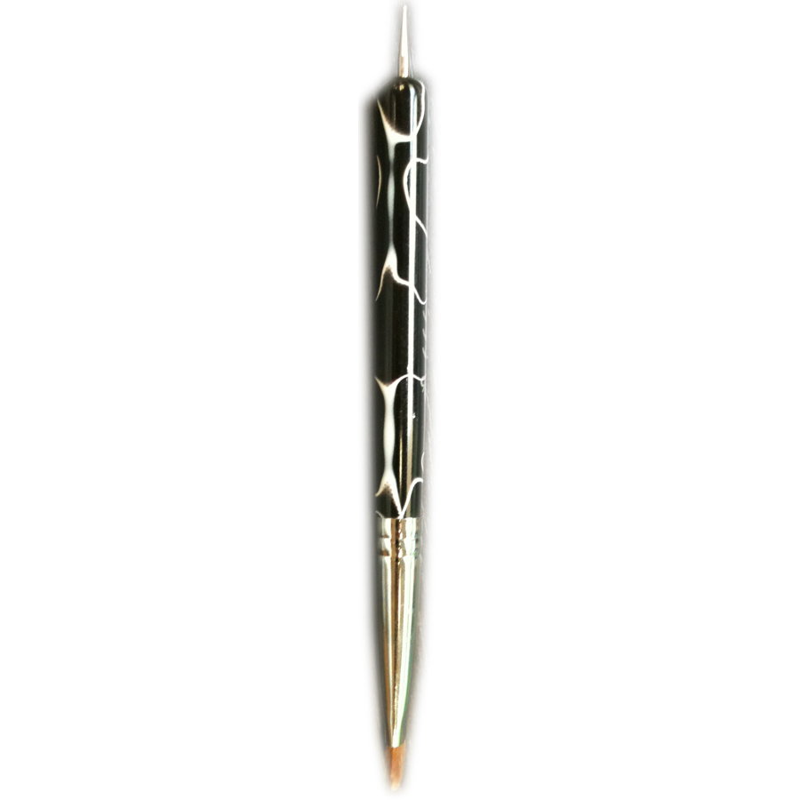 nas14-black - 666 French Marble Brush-image1