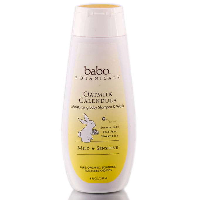 Babo Botanicals Oat & Calendula Moisturizing Shampoo & Wash