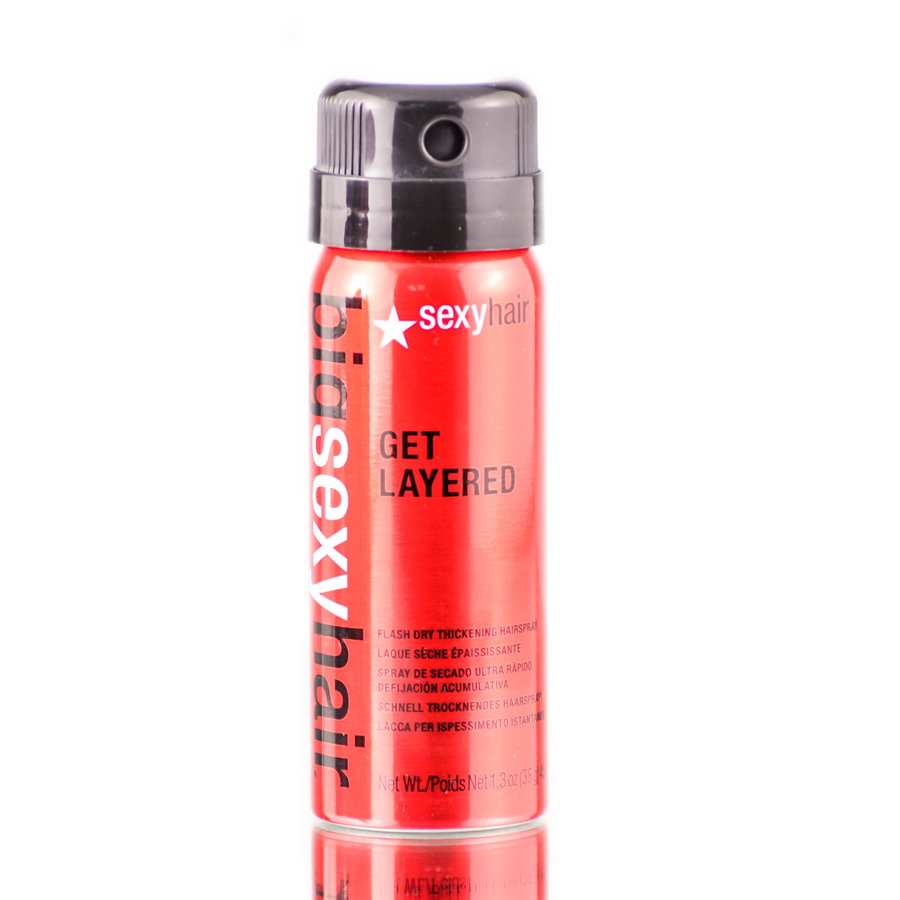 sxh07-1-3-oz - Big Sexy Hair Get Layered Flash Dry Thickening Hairspray-image1