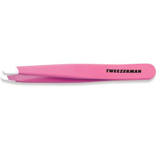 3900-pink-1230-npp - Tweezerman Professional Slant Tweezer-image1
