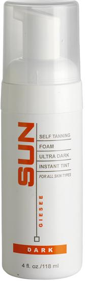 Giesee SUN - Self Tanning Foam Ultra Dark Instant Tint (Dark)