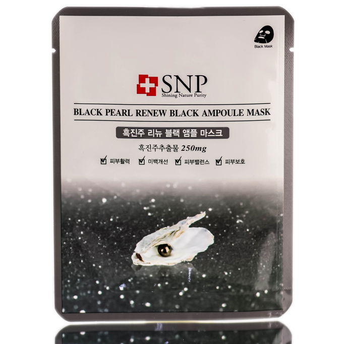 SNP Black Pearl Renew Black Ampoule Mask SNP Black Pearl Renew Black Ampoule Mask