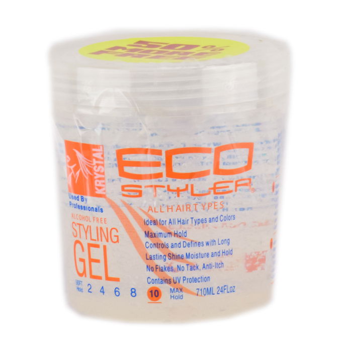 Eco Krystal Styler Professional Styling Gel For All Hair Types