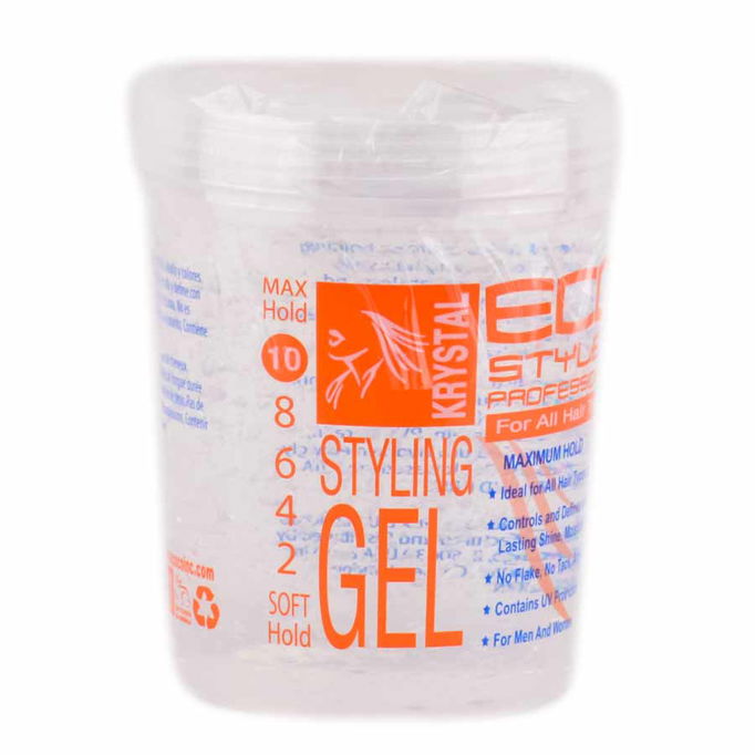 Eco Krystal Styler Professional Styling Gel For All Hair Types