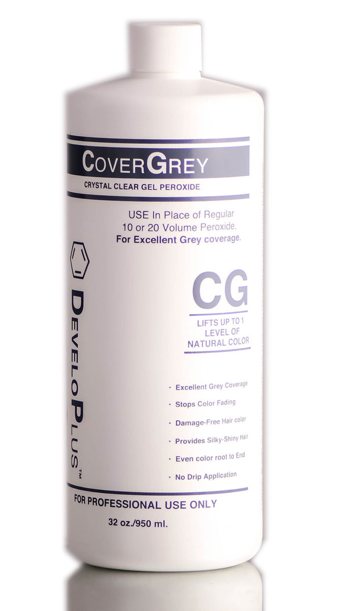 Satin Developlus Crystal Clear Gel Peroxide Cover Grey