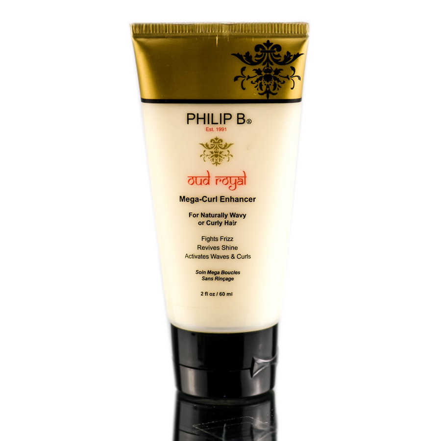 phb07-2-oz - Philip B Oud Royal Mega Curl Enhancer For Naturally Wavy Or Curly Hair-image1 phb07-2-oz - Philip B Oud Royal Mega Curl Enhancer For Naturally Wavy Or Curly Hair-image1
