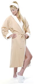 Spa Sister: Spa Sister Microfiber-Lined Spa Robe