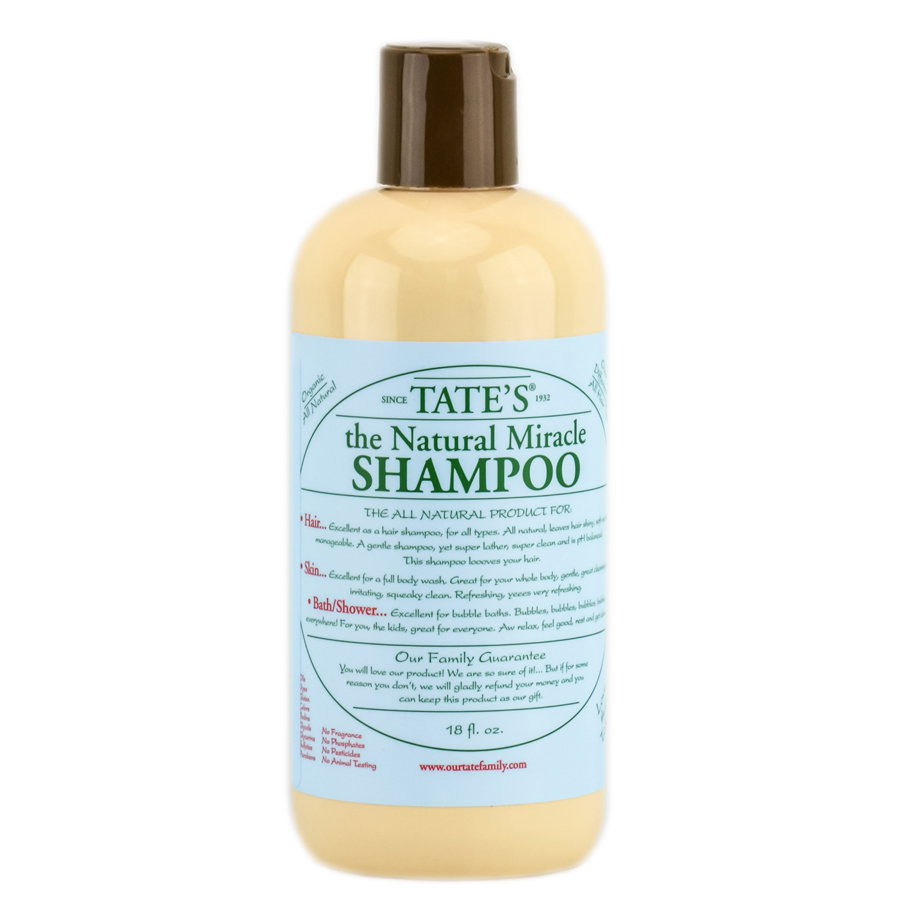 29702-18-oz - Tate's The Natural Miracle Shampoo-image1 29702-18-oz - Tate's The Natural Miracle Shampoo-image1