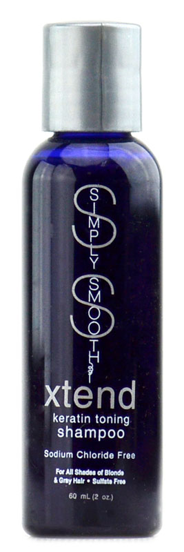 27206-2-oz - Simply Smooth Xtend Keratin Toning Shampoo - For All Shades of Blonde and Gray Hair-image1