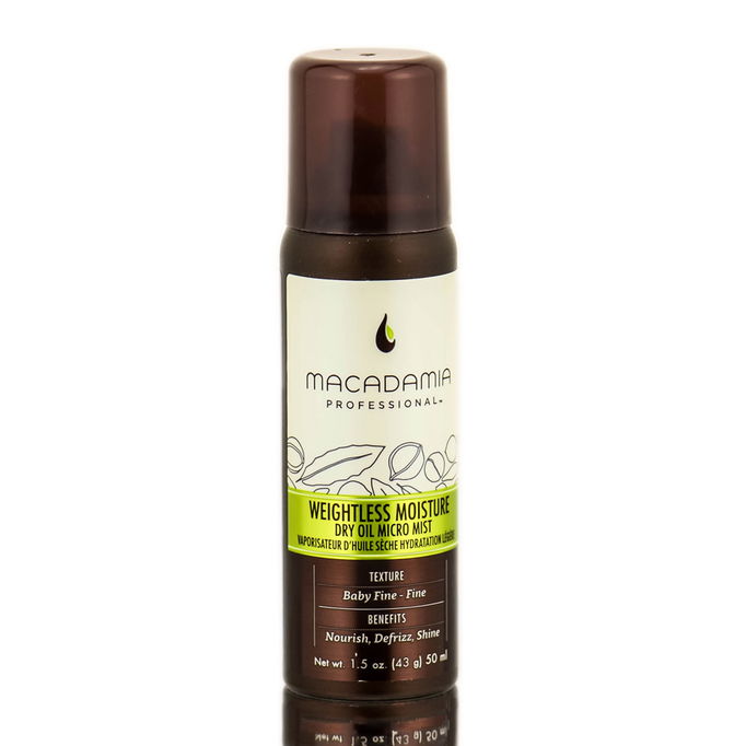Macadamia Weightless Moisture Dry Oil Micro Mist