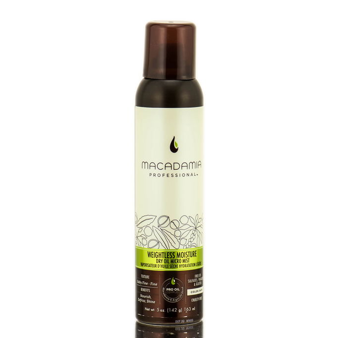 Macadamia Weightless Moisture Dry Oil Micro Mist
