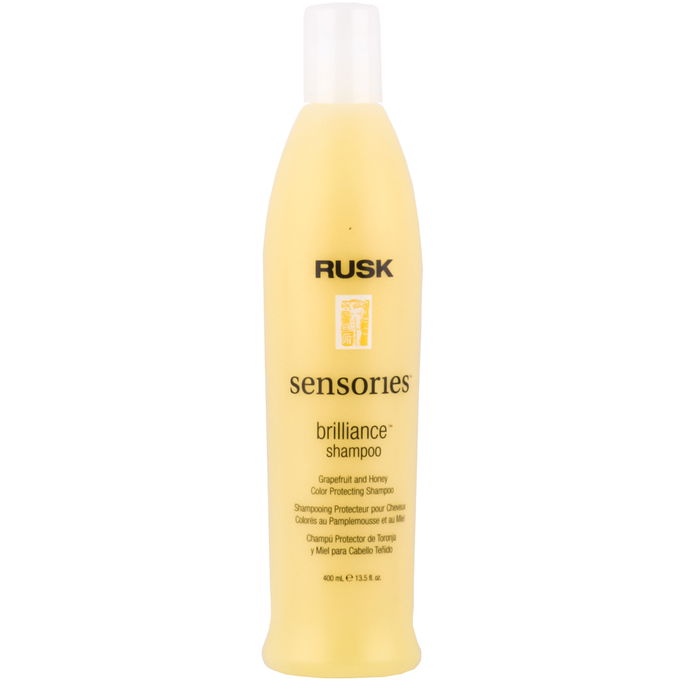Rusk Brilliance Shampoo - grapefruit & honey color protect shampoo