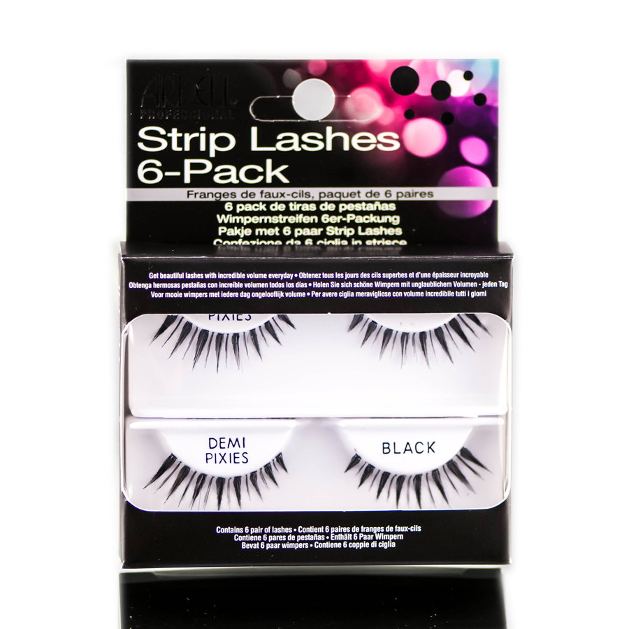ard73-demi-pixies - Ardell Strip Lashes 6-Pack-image1