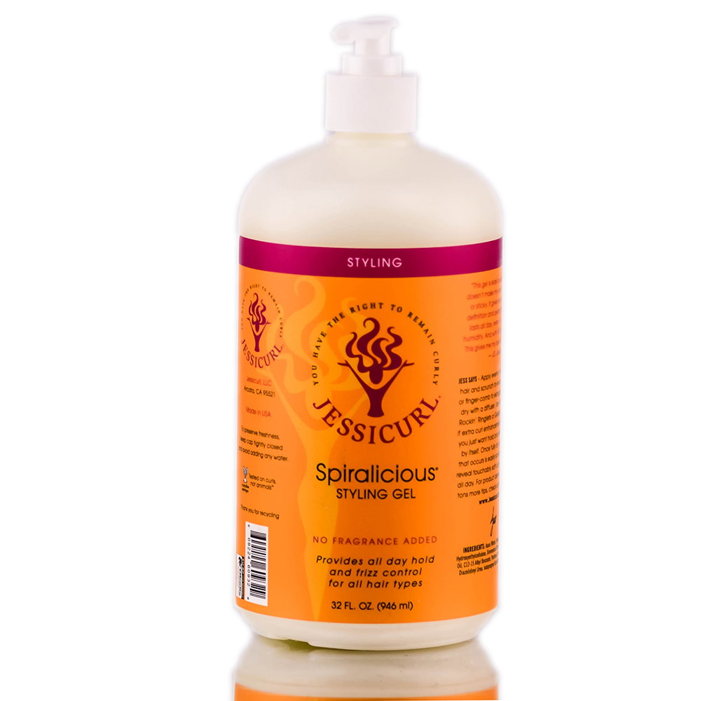 jes17-32-oz - Jessicurl Spiralicious Styling Gel - No Fragrance Added-image1 jes17-32-oz - Jessicurl Spiralicious Styling Gel - No Fragrance Added-image1