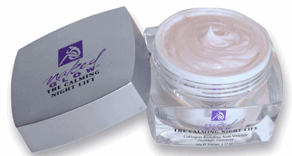 Naked Glow The Calming Night Lift - Collagen Building Anti-Wrinkle Overnight Treatment