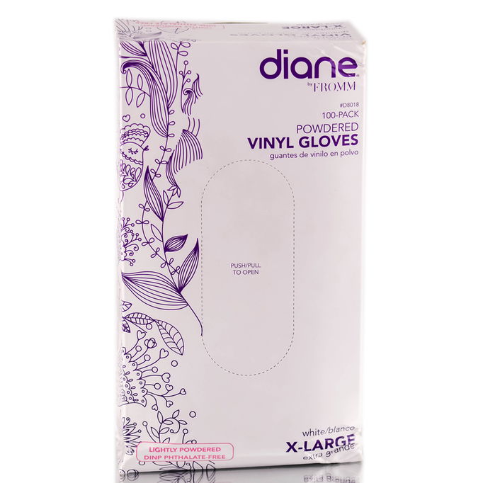 Diane Powdered Vinyl Gloves