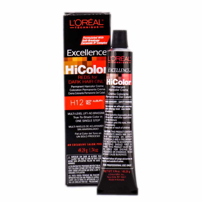 L'Oreal Technique Excellence HiColor Permanent Creme - For Dark Hair only