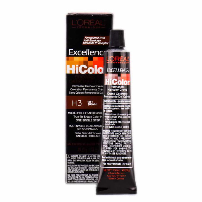 L'Oreal Technique Excellence HiColor Permanent Creme - For Dark Hair only
