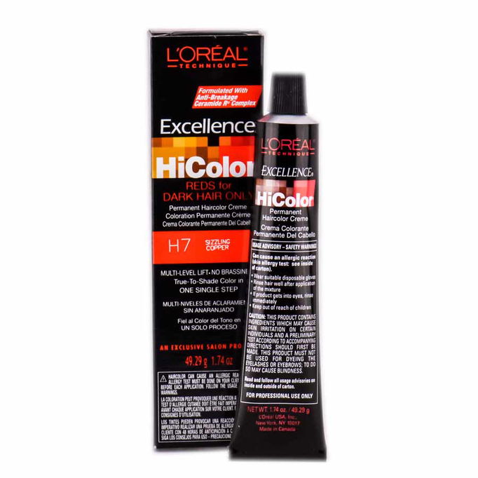 L'Oreal Technique Excellence HiColor Permanent Creme - For Dark Hair only