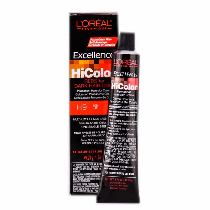 L'Oreal Technique Excellence HiColor Permanent Creme - For Dark Hair only
