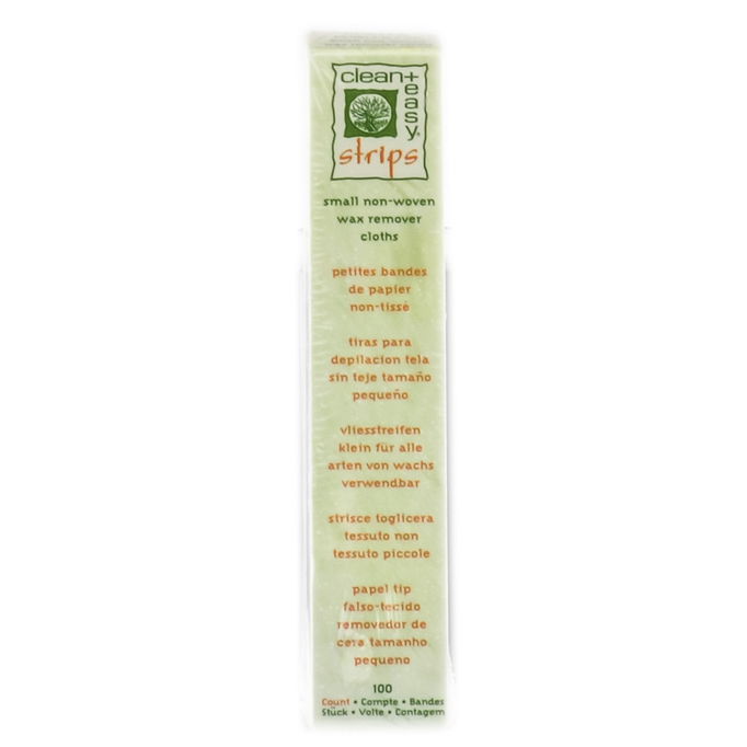 Clean+ Easy Strips Non-Woven Wax Remover Cloths