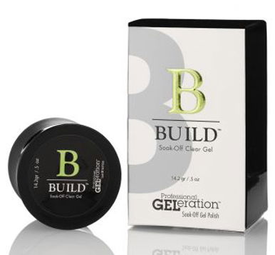 Nail Supplements: Geleration Build Soak-Off Clear Gel
