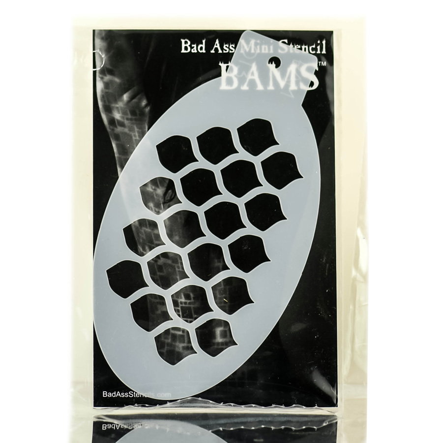gmc09-scales - Graftobian Make-up Badass Mini Stencil-image1