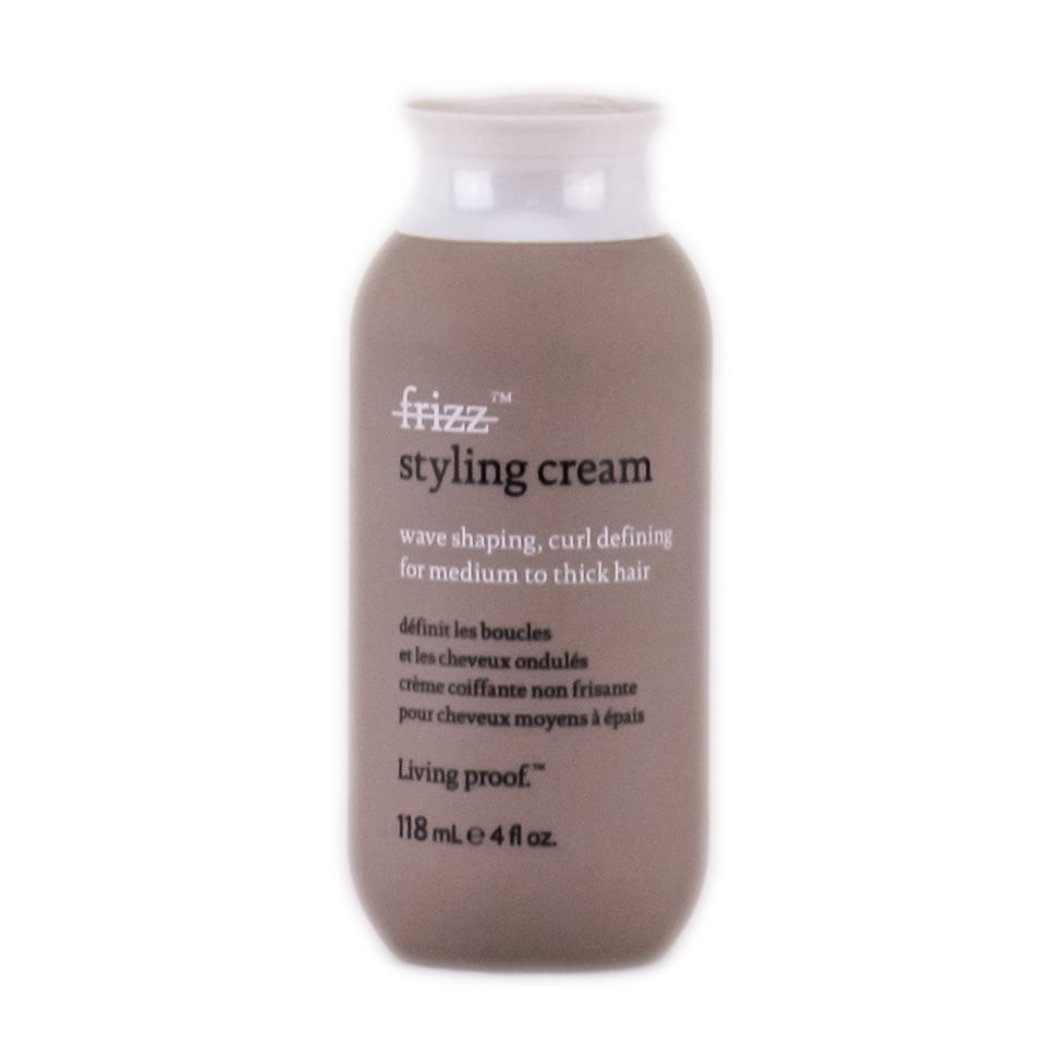 8961-4-oz - Living Proof No Frizz Sryling Cream - Wave Shaping, Curl Defining For Medium to Thick Hair-image1