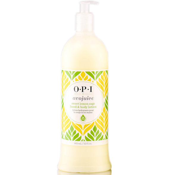 opi114-32-oz - OPI Avojuice Skin Quenchers Hand & Body Lotion - Sweet Lemon Sage-image1 opi114-32-oz - OPI Avojuice Skin Quenchers Hand & Body Lotion - Sweet Lemon Sage-image1
