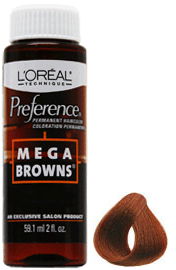 L'Oreal Preference Mega Browns Permanent Haircolor