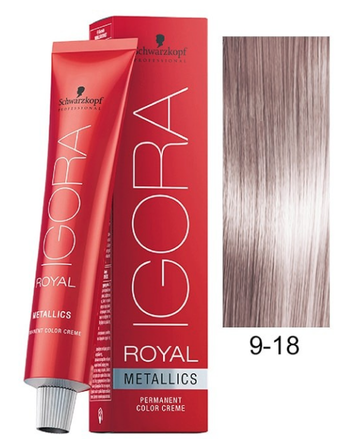 9 - 18 / Extra Light Blonde Cendre Red, Schwarzkopf Igora Royal 9 - 18 / Extra Light Blonde Cendre Red, Schwarzkopf Igora Royal