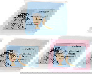 Spa Sister: Spa Sister Microfiber Hair Turban Spa Sister: Spa Sister Microfiber Hair Turban