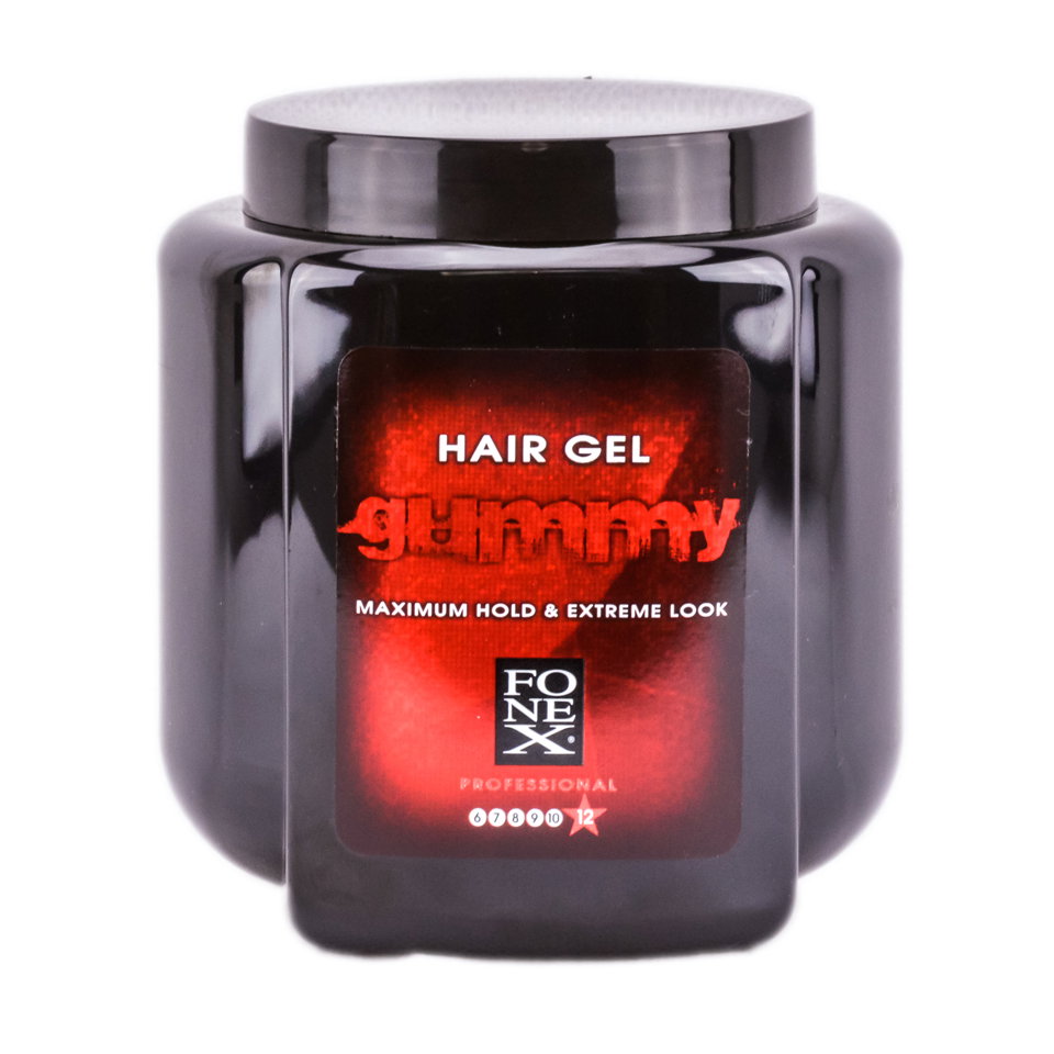 gum01-32-oz - Fonex Gummy Hair Gel Maximum Hold & Extreme Look-image1