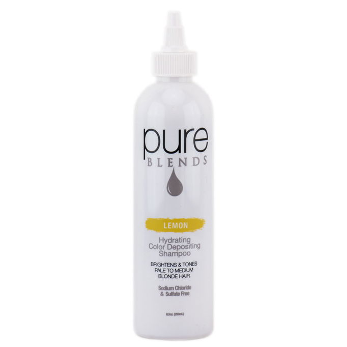 Pure Blends Hydrating Color Depositing Shampoo - Lemon