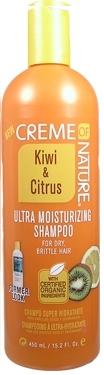 Creme of Nature Kiwi & Citrus Ultra Moisturizing Shampoo for Dry, Brittle Hair