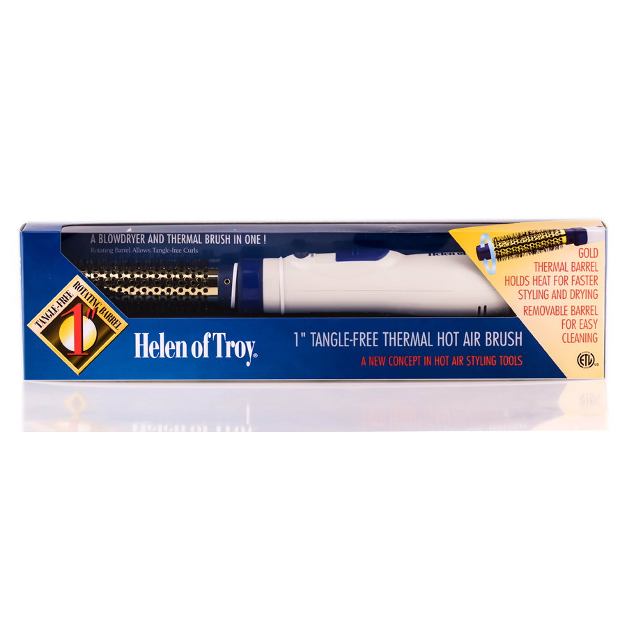hot02-1-inch-gold-barrel - Helen Of Troy Tangle Free Thermal Hot Air Brush-image1