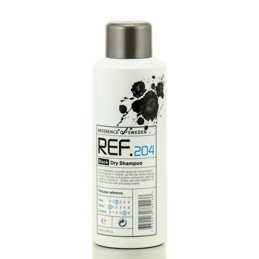 ref28-black - REF Reference of Sweden 204 Color Dry Shampoo-image1